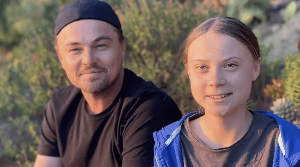 Lee más sobre el artículo DiCaprio y Greta Thunberg Se Juntan a Conversar