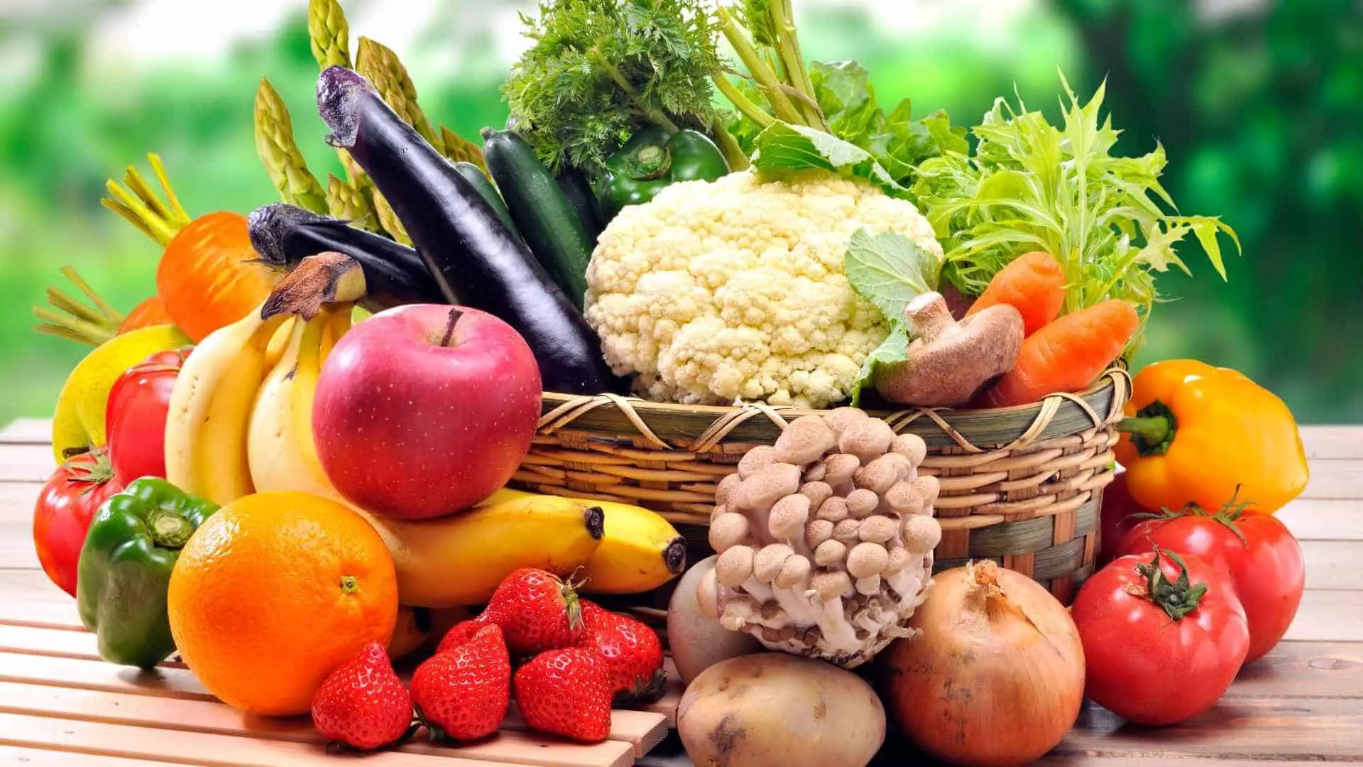 verduras y frutas